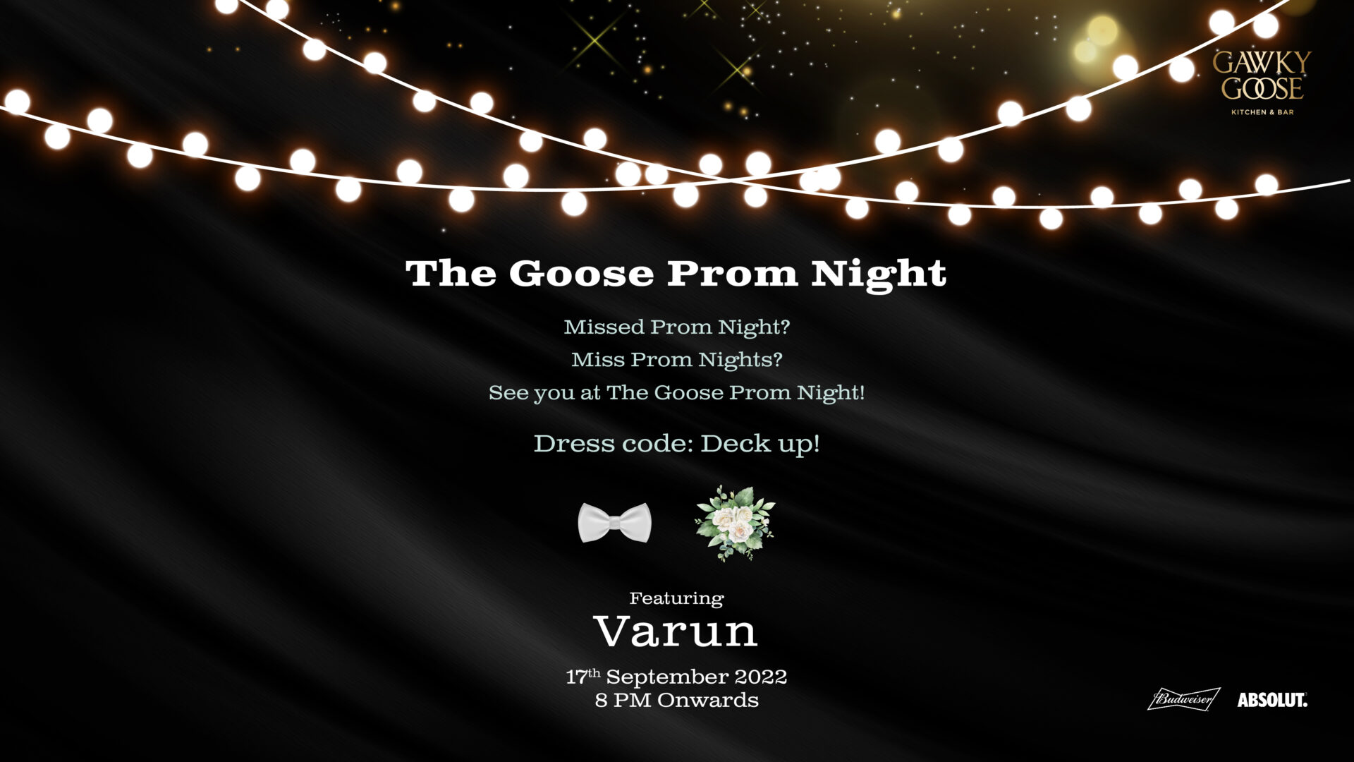 The Goose Prom Night - 17th September