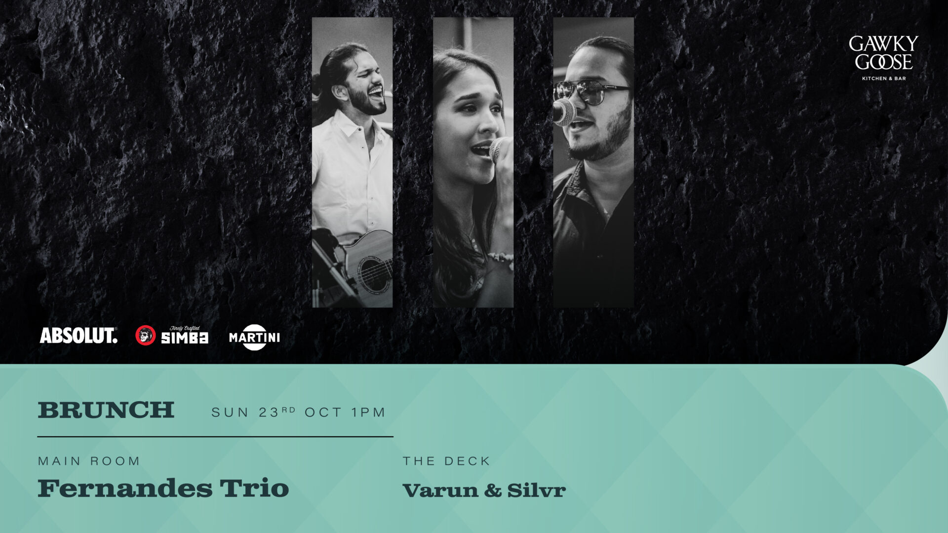 Brunch - Fernandes Trio - 23rd October