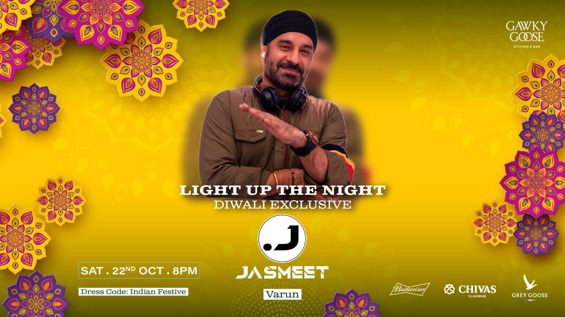 Light up the night - Jasmeet & Varun - 22nd October