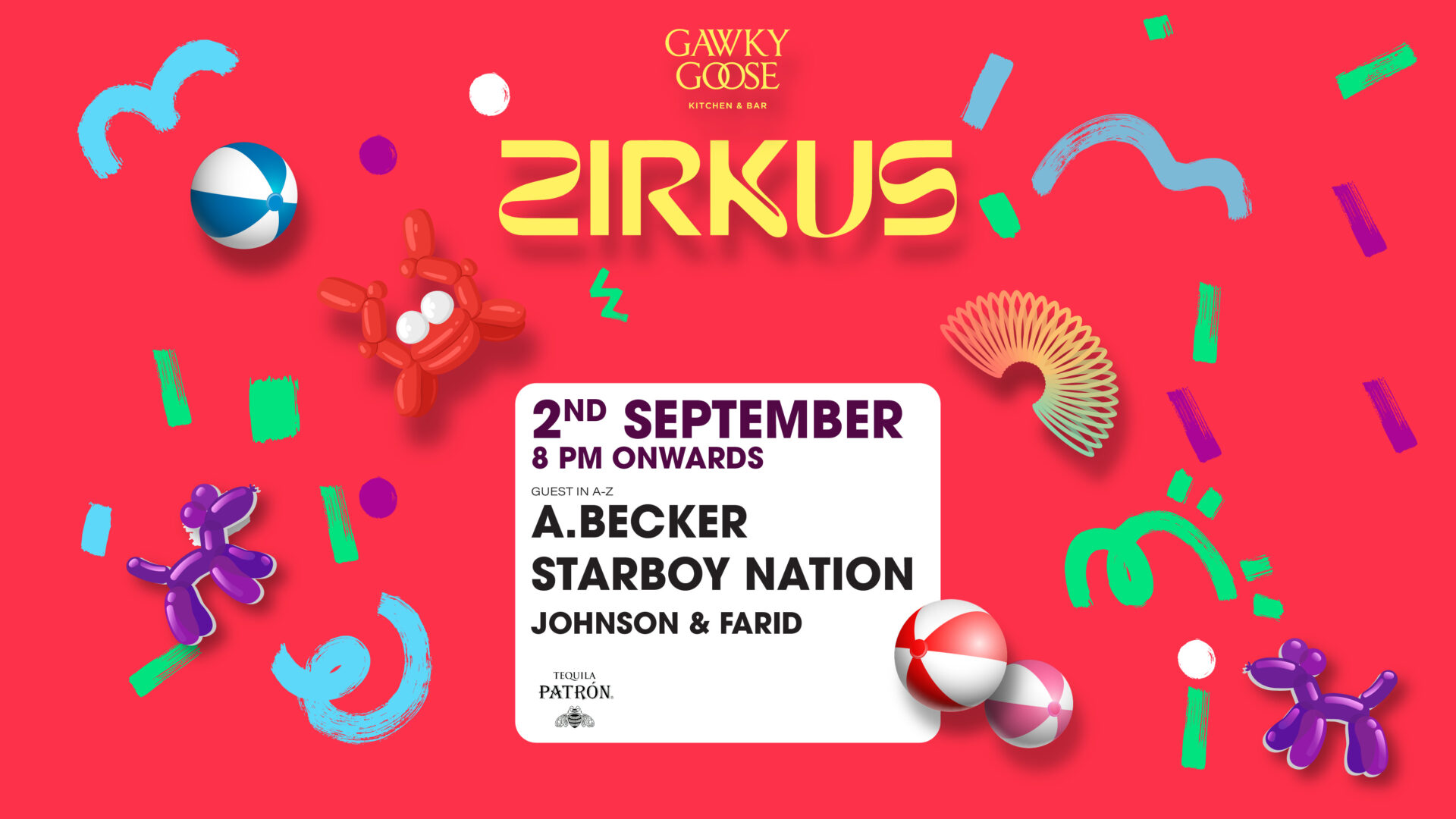 Zirkus - a.becker & starboy Nation - 2nd September