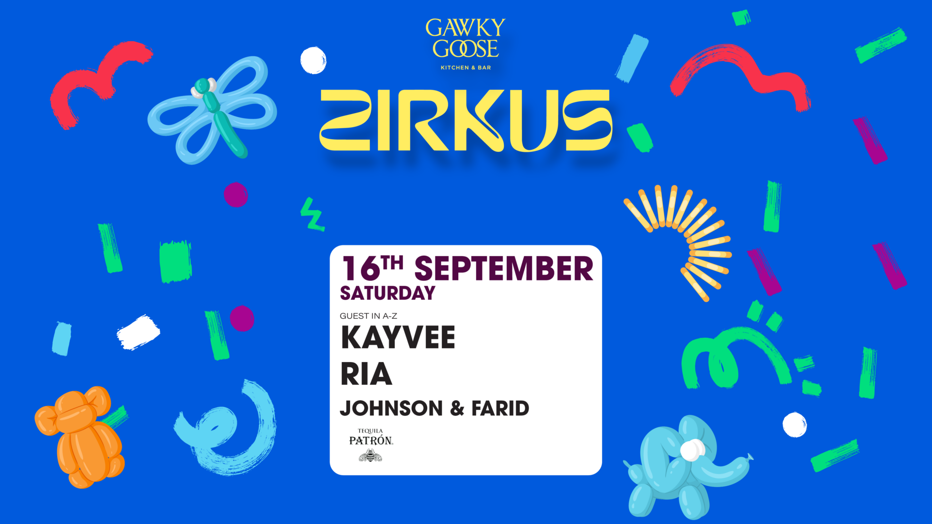 Zirkus - Kayvee & Ria - 16th Sept